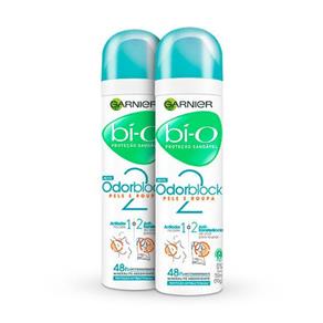 Kit Garnier Desodorante Bí-O OdorBlock2 Feminino Aerosol - 150ml