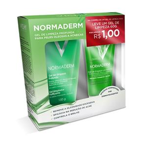 Kit Gel de Limpeza Facial Vichy Normaderm - 150g + 60g