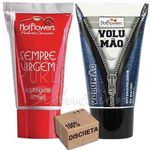 Kit Gel Masculino Volumãoo e Gel Feminino Sempre Virgem