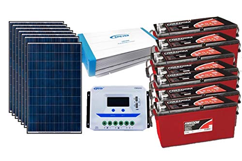 Kit Gerador de Energia Solar 1050Wp - Gera Até 3045Wh/dia