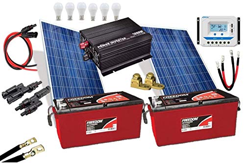 Kit Gerador de Energia Solar 310Wp - Gera Até 910Wh/dia