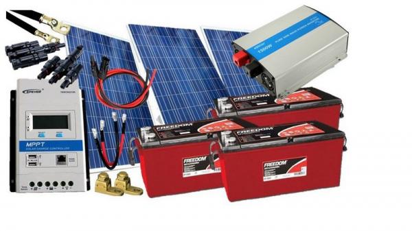 Kit Gerador de Energia Solar 450Wp - Gera Até 1305Wh/dia - Risen