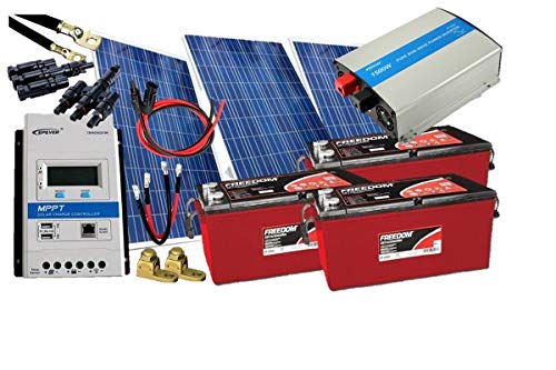 Kit Gerador de Energia Solar 450Wp - Gera Até 1700Wh/dia