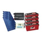 Kit Gerador de Energia Solar 600wp - Gera Até 1740wh/dia