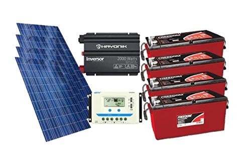 Kit Gerador de Energia Solar 600wp - Gera Até 1740wh/dia
