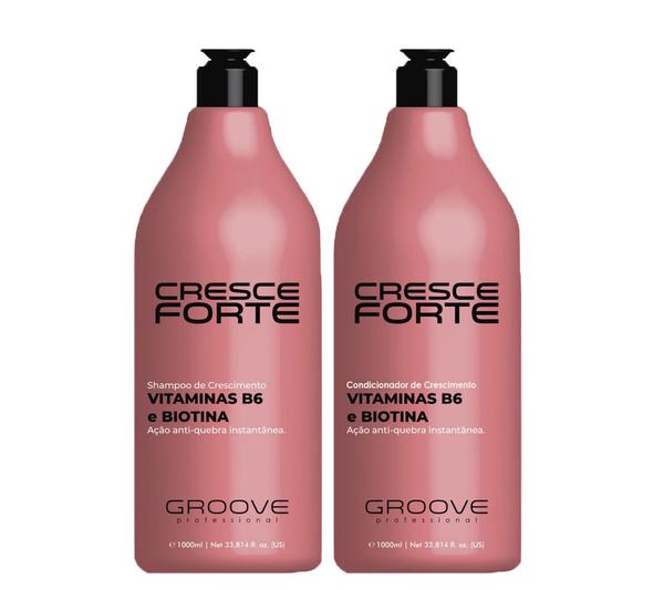 Kit Groove Professional Cresce Forte Shampoo + Condicionador (2x1L)