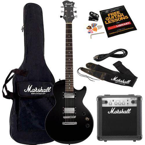 Tudo sobre 'Kit Guitarra e Amplificador Mgap-B Marshall'
