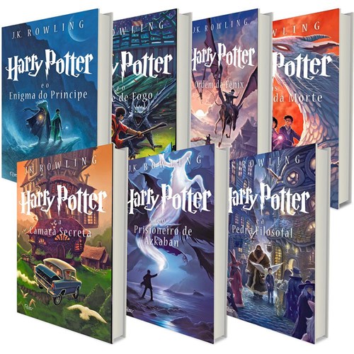 Tudo sobre 'Kit - Harry Potter Coleção Completa (7 Livros)'