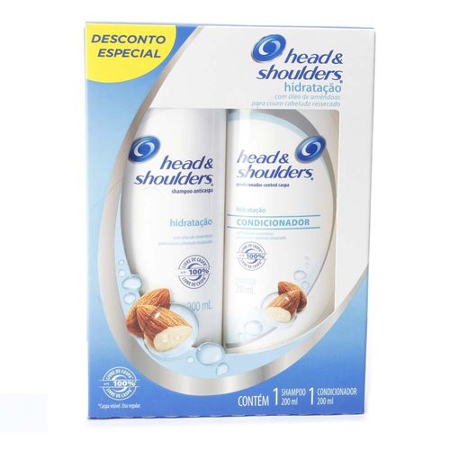 Kit Shampoo + Condionador Head Shoulders Hidratação - 200ml