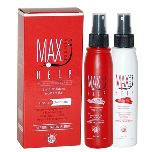 Tudo sobre 'Kit Help Max Beauty: Cistina 120ml + Queratina 120ml'