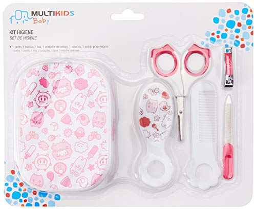 Kit Higiene, Multikids Baby, Rosa