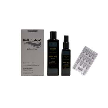 Kit Imecap Hair Queda Intensa Shampoo 300ml + Loção 100ml + 30 Cápsulas