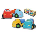 Kit Infantil 4 Carrinhos Baby Carros Meninos Brinquedo