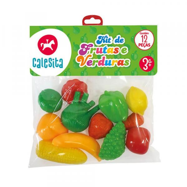 Kit Infantil de Frutas e Verduras Calesitas 209