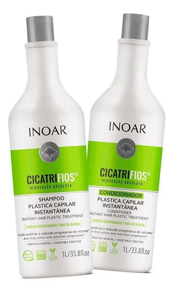 Kit Inoar Cicatrifios Shampoo + Condicionador 1000ml