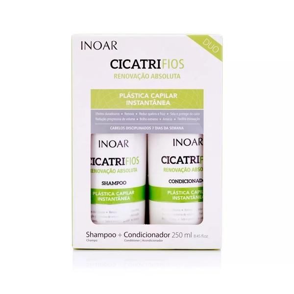 Kit Inoar Cicatrifios Shampoo+condicionador 250ml