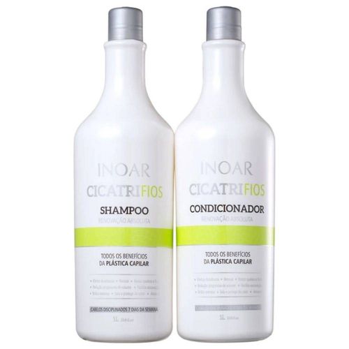 Kit Inoar Cicatrifios Shampoo e Condicionador 1 Litro