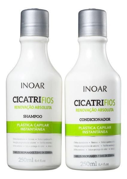 Kit Inoar Cicatrifios Shampoo e Condicionador 2x250ml