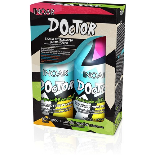 Kit Inoar Doctor Multifuncional Shampoo + Condicionador 250 Ml