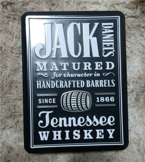 Kit Jack Daniels 700Ml + 2 Copos Personalizados