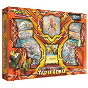 Kit Jogos Pokémon - Coleção Premium Umbreon-GX e Box Deluxe com Miniatura - Copag