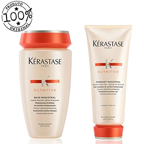 Kit Kérastase Nutritive Magistral Shampoo 250ml + Condicionador 200ml