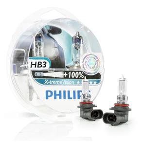 Kit Lampada Philips Xtreme Vision HB3 9005 55w 12v - Efeito Xenon