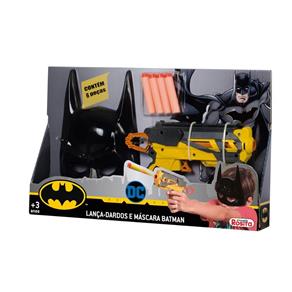 Kit Lança-dardos e Máscara Batman - BBRA Rosita