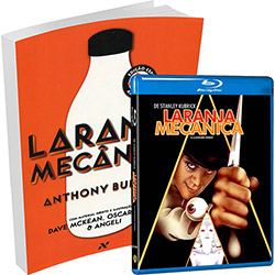 Kit Laranja Mecânica - Livro + Blu-Ray