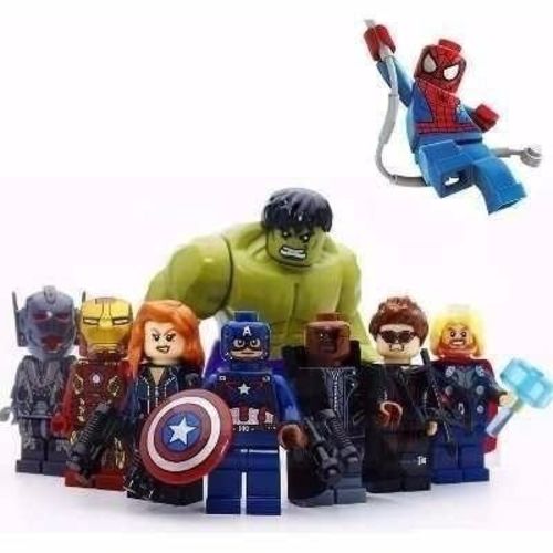 Tudo sobre 'Kit Lego Marvel! 8 Vingadores + Homem Aranha'