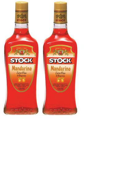 Kit Licor Stock Mandarino 720ml - Tangerina 2uni