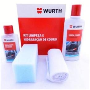 Kit Limpeza e Hidratação de Couro - Limpa e Hidrata Wurth