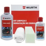 Kit Limpeza e Hidratação de Couro Wurth