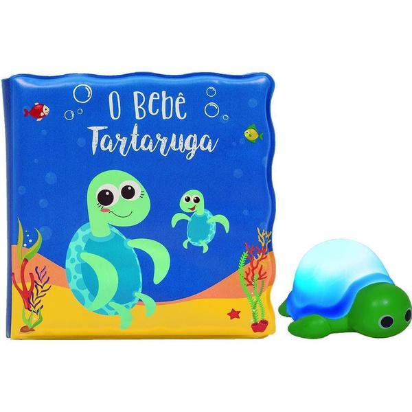Kit Livrinho de Banho Tartaruguinha - Buba Baby