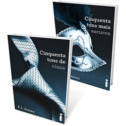 Kit Livro - Cinquenta Tons de Cinza + Cinquenta Tons Mais Escuros