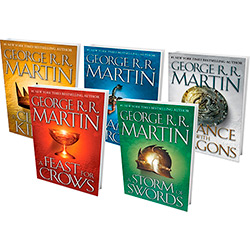 Kit Livro - Game Of Thrones: Complete Hardcover Collection (5 Livros) - a Song Of Ice And Fire