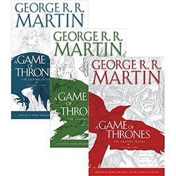Kit Livro - Games Of Thrones: a Graphic Novel (3 Livros)