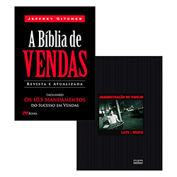 Kit Livros - a Bíblia de Vendas + Administração de Varejo