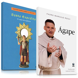 Kit Livros - Ágape + Santo Expedito