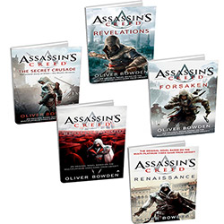 Kit Livros - Assassin's Creed Collection: Renaissance, Brotherhood, The Secret Crusade, Forsaken, Revelations