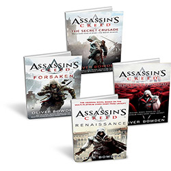 Kit Livros - Assassin's Creed Collection: Renaissance, Brotherhood, The Secret Crusade, Forsakeu