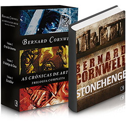 Kit Livros - Box as Crônicas de Artur (Trilogia) + Stonehenge