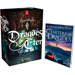 Kit Livros - Box Dragões de Éter + Cemitério dos Dragões (4 Volumes)