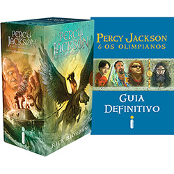 Kit Livros - Box Percy Jackson e os Olimpianos + Percy Jackson e os Olimpianos: Guia Definitivo