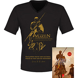 Kit Livros - Cavaleiro dos Sete Reinos: o Cavaleiro dos Sete Reinos + Camiseta Cavaleiros dos 7 Reinos