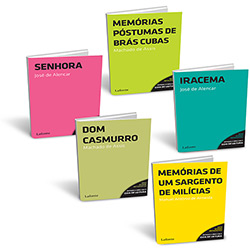 Kit Livros - Clássicos da Literatura Brasileira (5 Volumes)