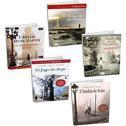 Kit Livros - Coleção Carlos Ruiz Zafón (5 Volumes)
