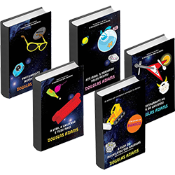 Kit Livros - Coleção o Guia do Mochileiro das Galáxias - Edição Econômica (5 Volumes)