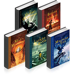 Kit Livros - Coleção Percy Jackson e os Olimpianos (5 Livros)
