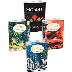Kit Livros - Coleção Senhor dos Anéis + Hobbit Edição Comemorativa 75 Anos (4 Volumes)